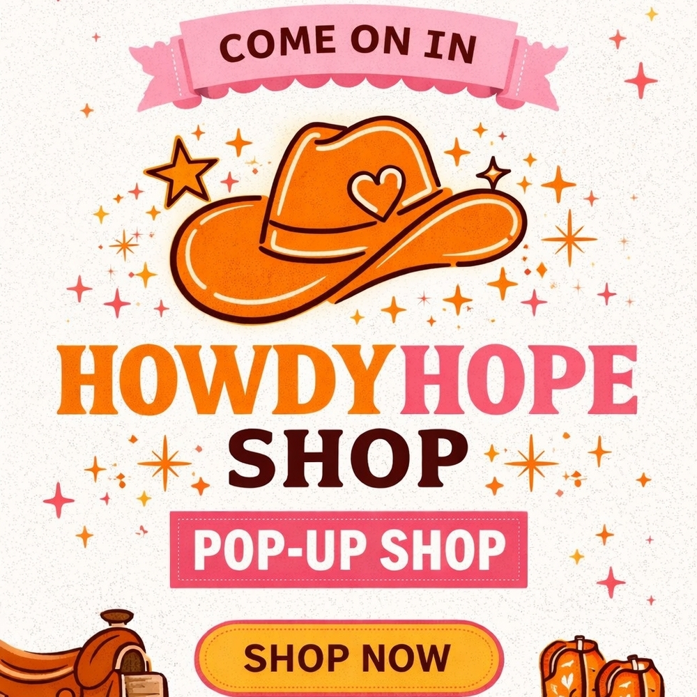 HowdyHope Shop Pop-Up Poster